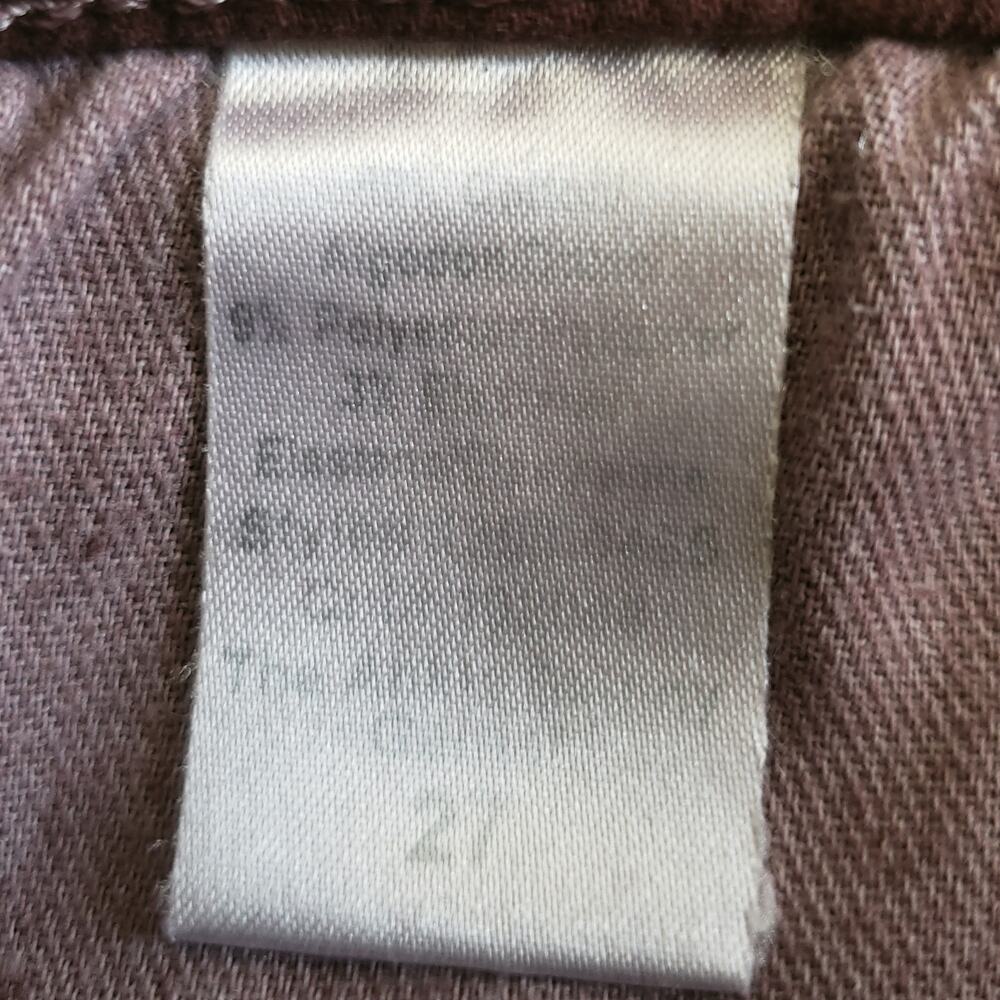 CURRENT/ELLIOTT The Ankle Skinny low rise waist retro jeans in garnet Size 27 - Picture 7 of 8